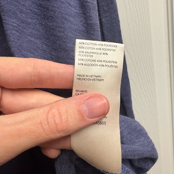 Free People “We The Free” Aria Trapeze Long sleeve Top Size Medium - Picture 4 of 5